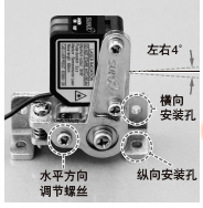 可實現雙向(縱向、橫向)安裝