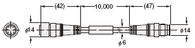 SFB-CCJ10E SFB-CCJ10D 延長(zhǎng)用電纜(另售)