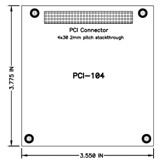 оͨ JetCard 1608  8RS-232/422/485 PCI-104മͨӍ